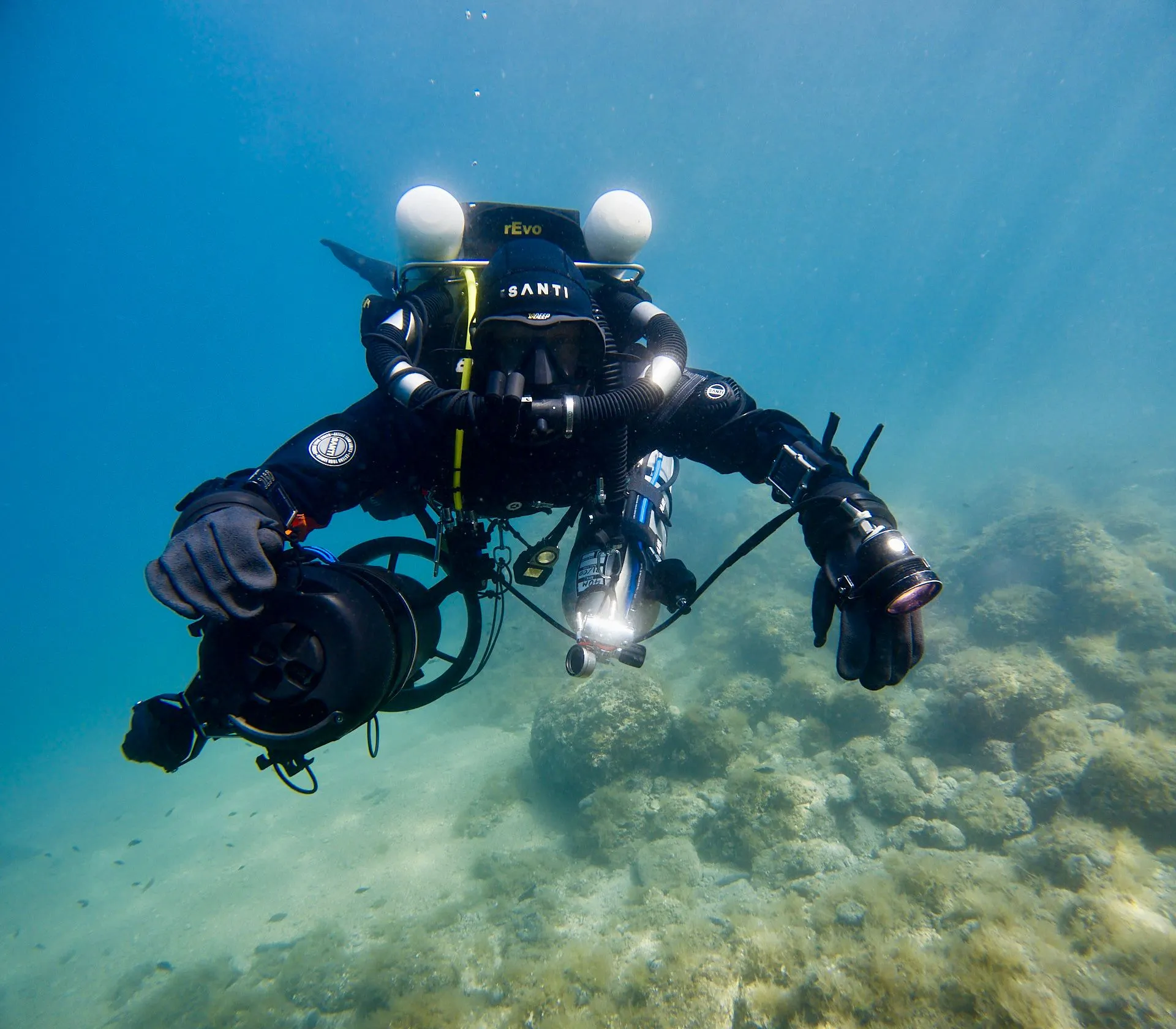 SSI CCR rEvo Extended Range Rebreather Tauchkurs, der von Diving Beyond Limits - Deiner tauchschule in St. Pölten abgehalten wurde.