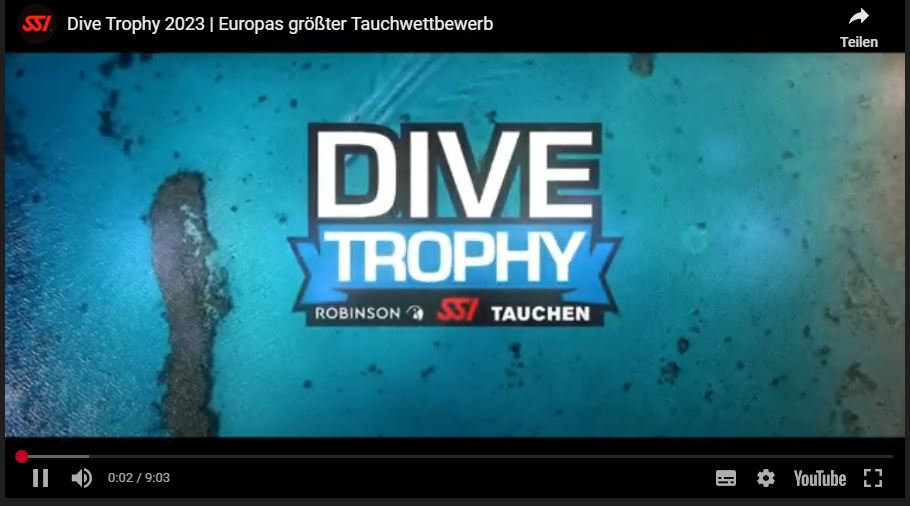 Dive Trophy Youtube Video
